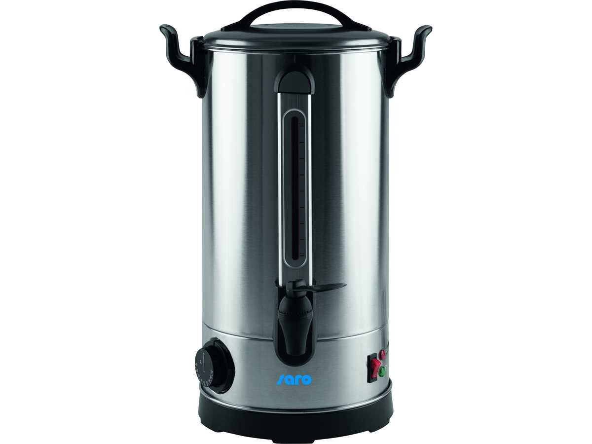 Glühweinkocher / Heißwasserspender ANCONA 10, Edelstahl, BTH 205 x 205 x 435 mm
