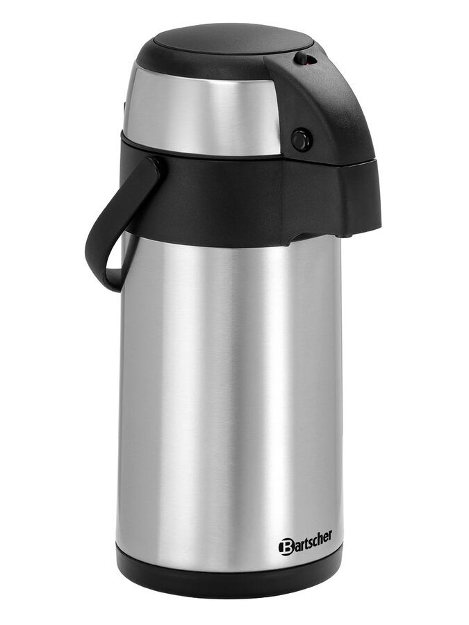 Isolierpumpkanne, 3 Liter, mit Verriegelungssystem und Ausgießmechanik