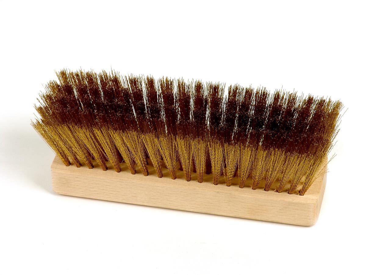 Ersatzbürste B-200, Proffessionelle Bürste mit Messingborsten, BTH 200 x 66 x 46 mm