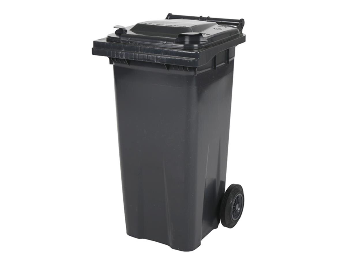 2 Rad Müllgroßbehälter 120 Liter  -grau- MGB120G, BTH 505 x 555 x 1005 mm