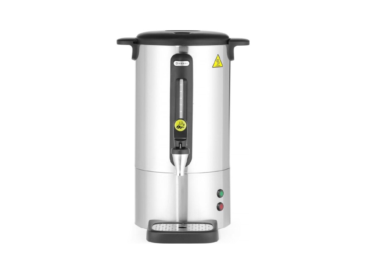 Perkolator Hendi, silber, für 7 Liter, 1650 W,  BTH 307 x 330 x 450 mm