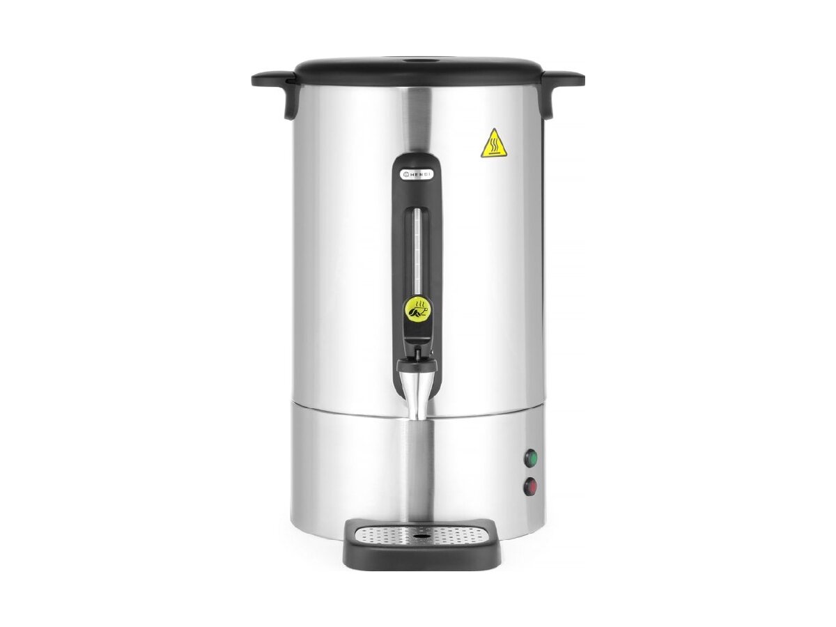 Perkolator Hendi, silber, für 13 Liter, 1650 W,  BTH 357 x 380 x 502 mm