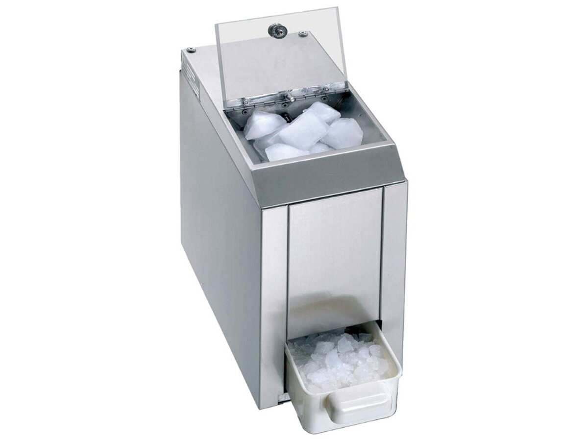 Neumärker Ice Crusher, für 60 kg crushed ice pro Stunde, mit Vorratsbehälter